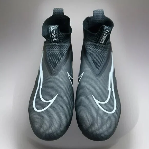 Nike Alpha Menace Elite 3 Flyknit Football Cleats Black CT6648-010 Men S… - Picture 3 of 5